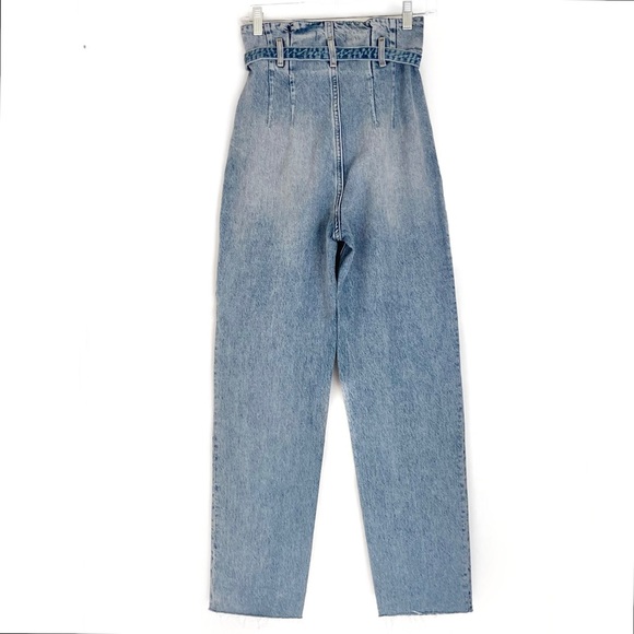 ABERCROMBIE & FITCH High Waisted Paperbag Mom Jeans - Picture 5 of 6